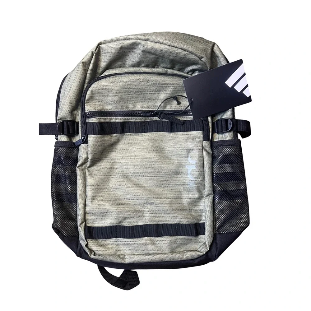 Adidas Core Advantage 4 Backpack Two Tone Tent Green Black 5160477 NEW